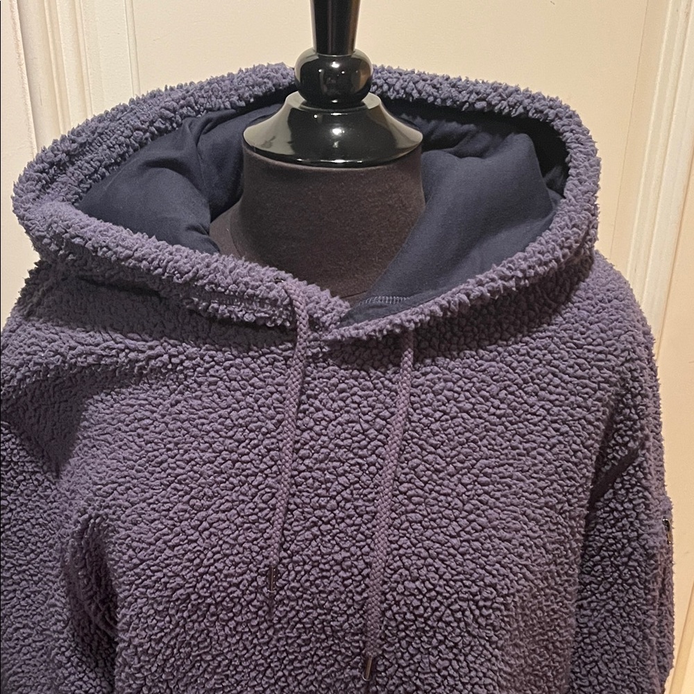Banana Republic Dark blue  Sherpa hoodie